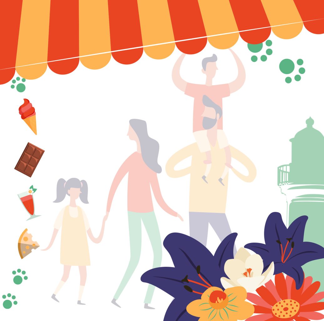 La Place du marché : détail de l'affiche de la Place du marché