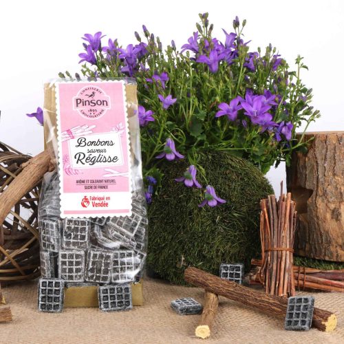 Confiserie Pinson : photo d'un paquet de bonbon réglisse