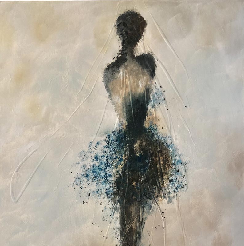 Danseuse en tutu : détail du tableau Tutu