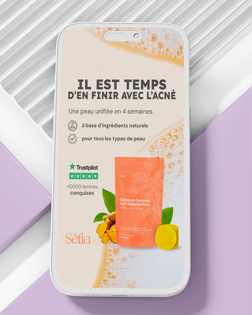 visuel créé par graphiste réseaux sociaux pour Séfia